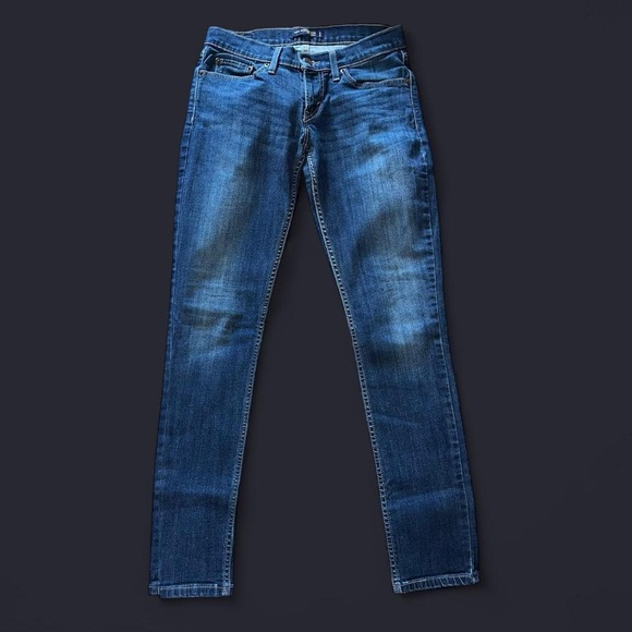 Levi's Denim - Levi’s Too Superlow 524 Dark Blue Wash Jeans